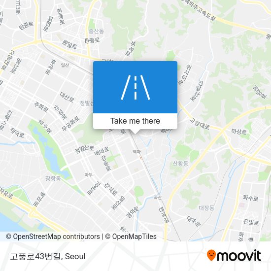 고풍로43번길 map