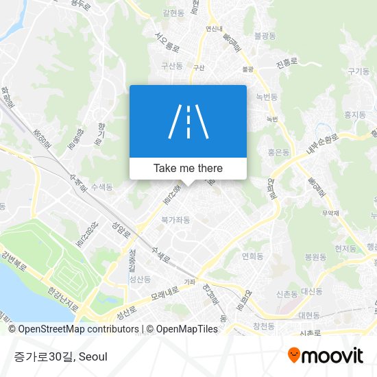 증가로30길 map