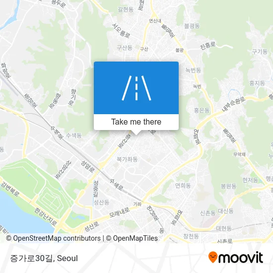 증가로30길 map