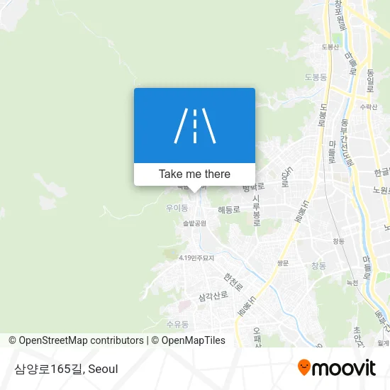 삼양로165길 map