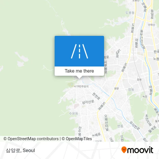삼양로 map