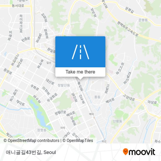 애니골길43번길 map