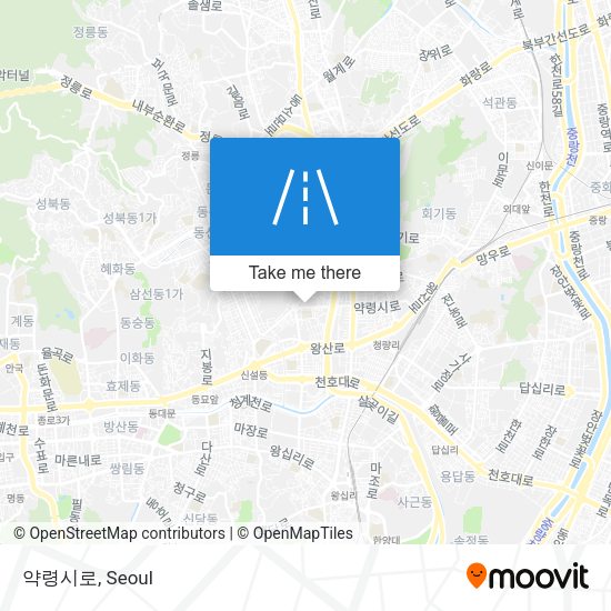 약령시로 map