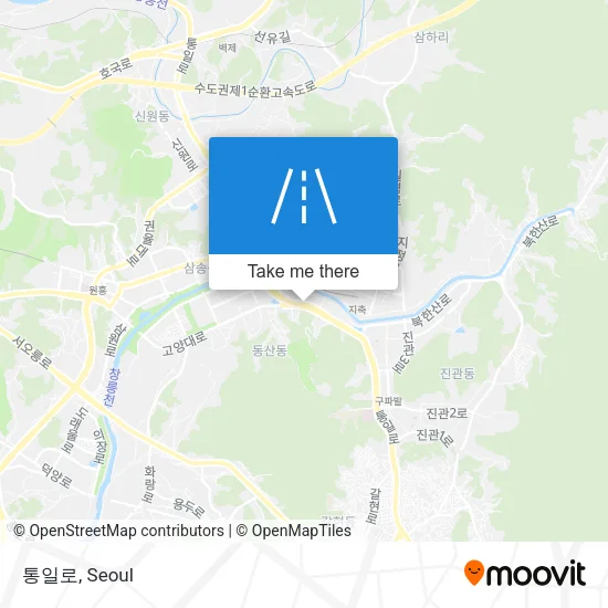 통일로 map