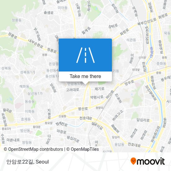 안암로22길 map