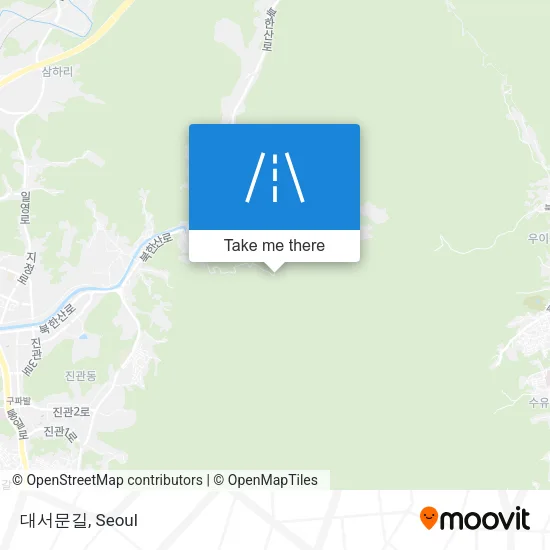 대서문길 map