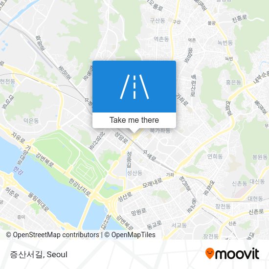 증산서길 map