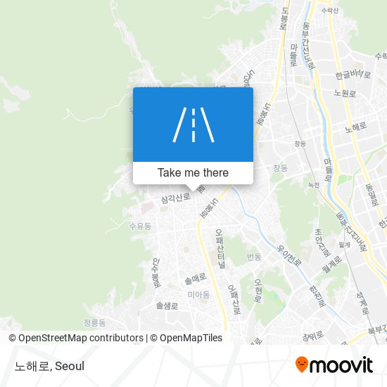 노해로 map