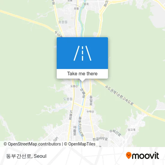 동부간선로 map