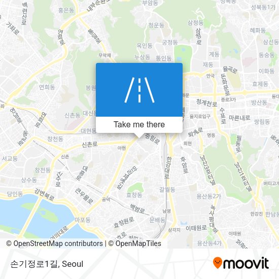 손기정로1길 map