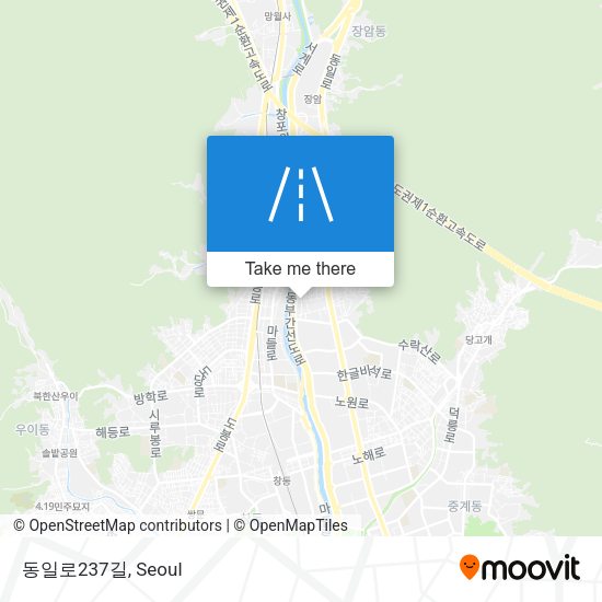 동일로237길 map