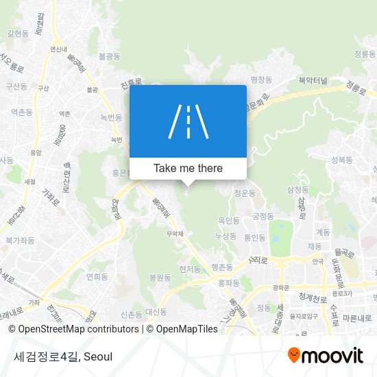 세검정로4길 map
