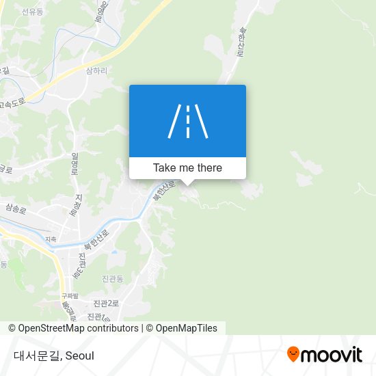 대서문길 map
