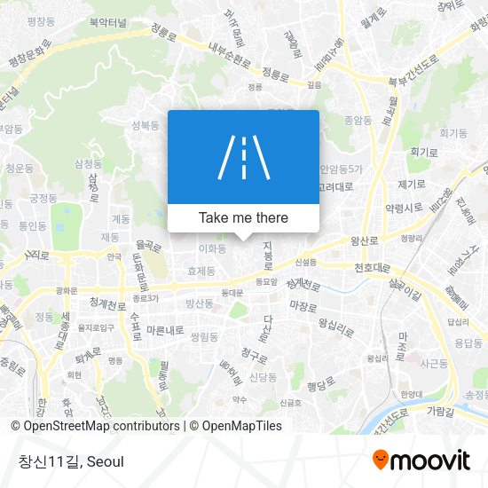 창신11길 map