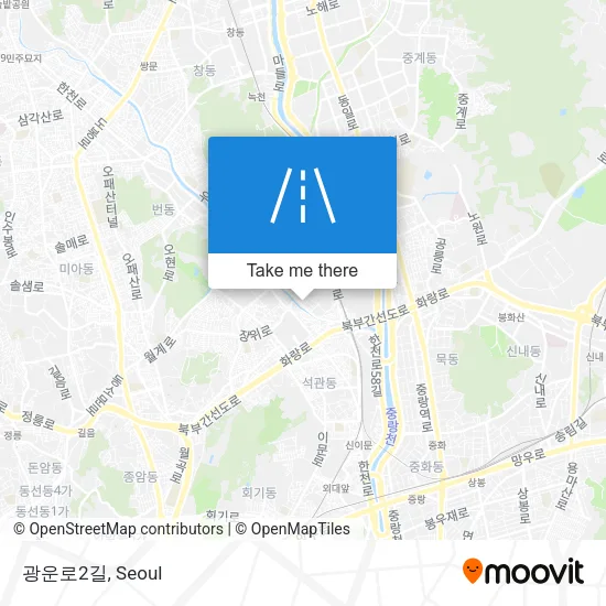 광운로2길 map