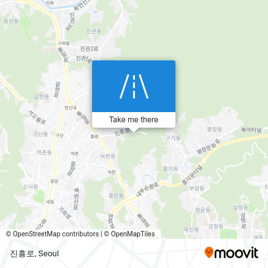 진흥로 map