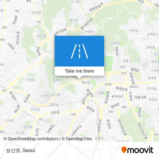 성산로 map