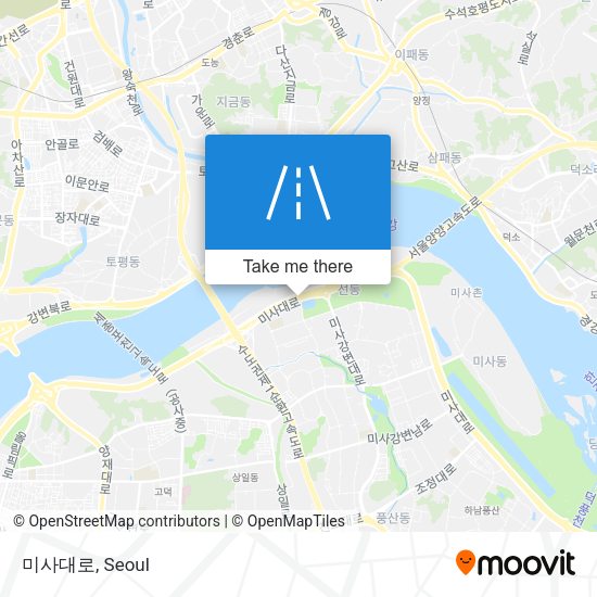 미사대로 map