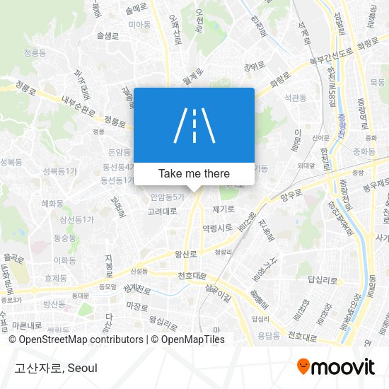 고산자로 map