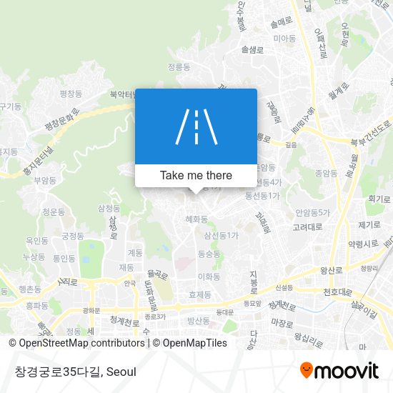 창경궁로35다길 map