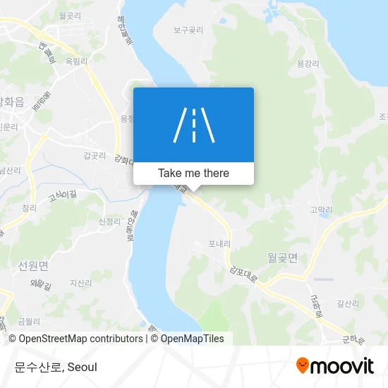 문수산로 map