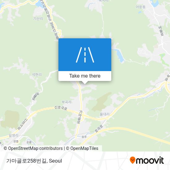 가마골로258번길 map