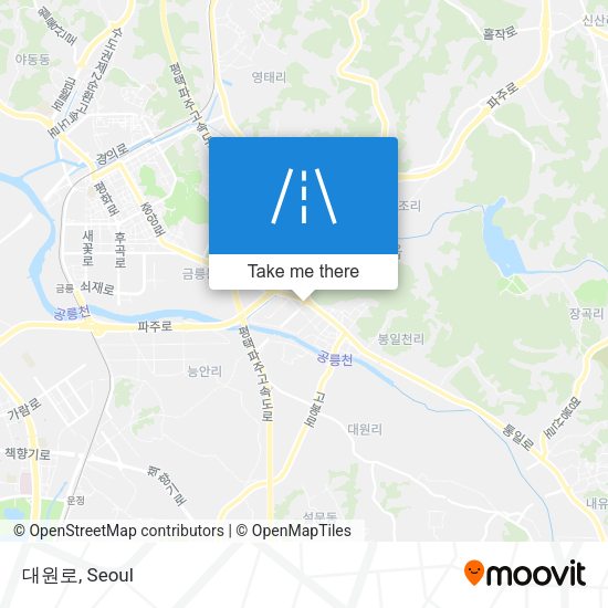 대원로 map