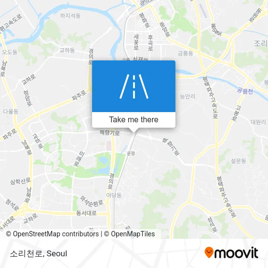 소리천로 map