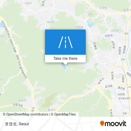 호명로 map
