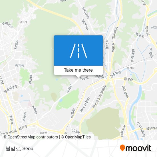 불암로 map