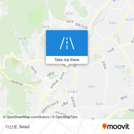 가산로 map