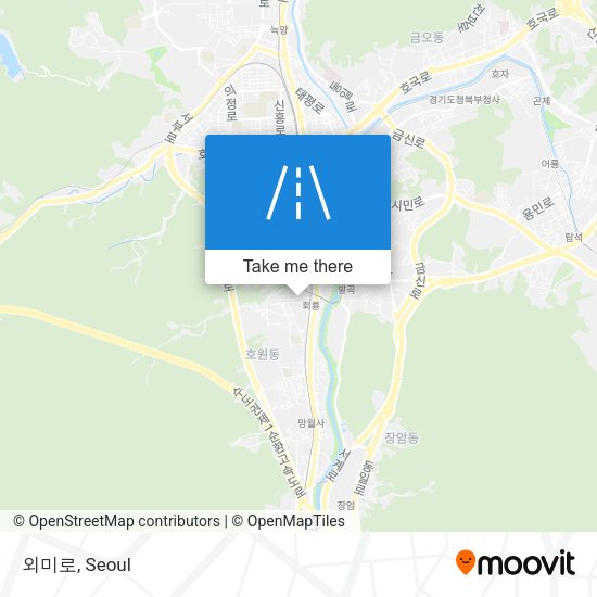 외미로 map