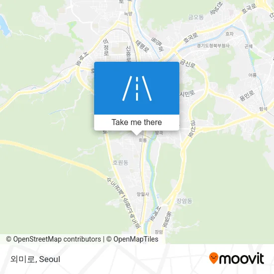 외미로 map