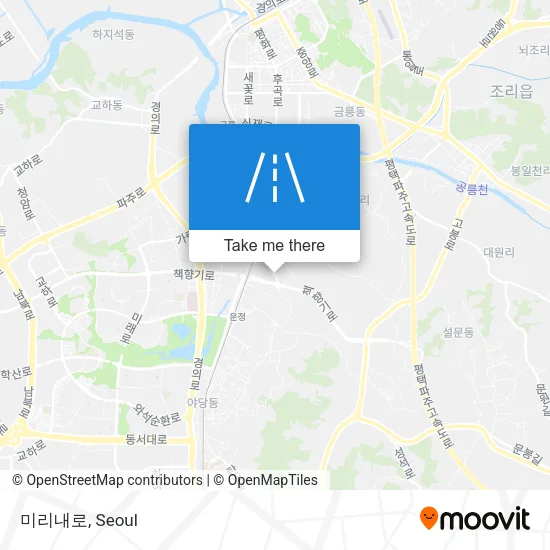 미리내로 map