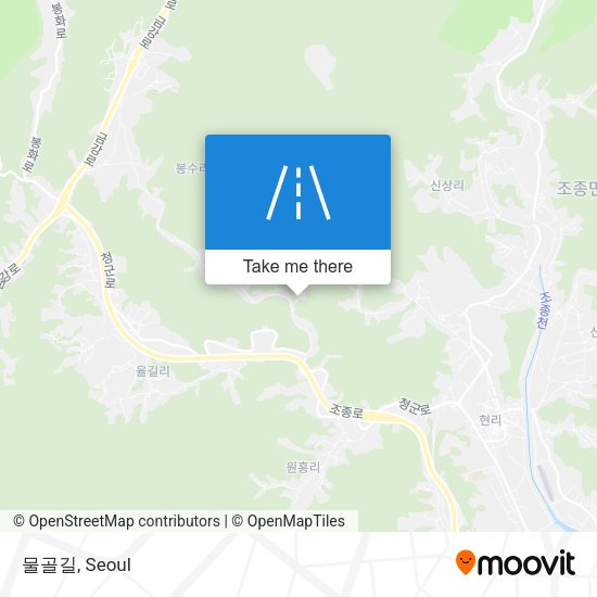 물골길 map