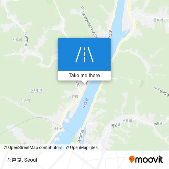 송촌교 map