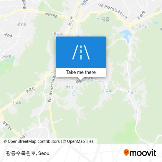광릉수목원로 map