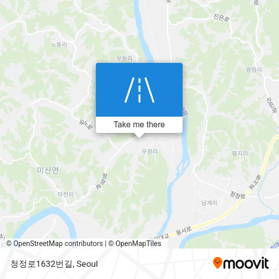 청정로1632번길 map
