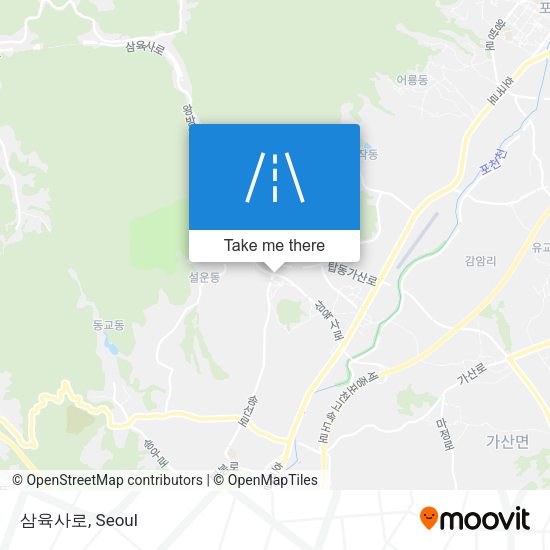 삼육사로 map