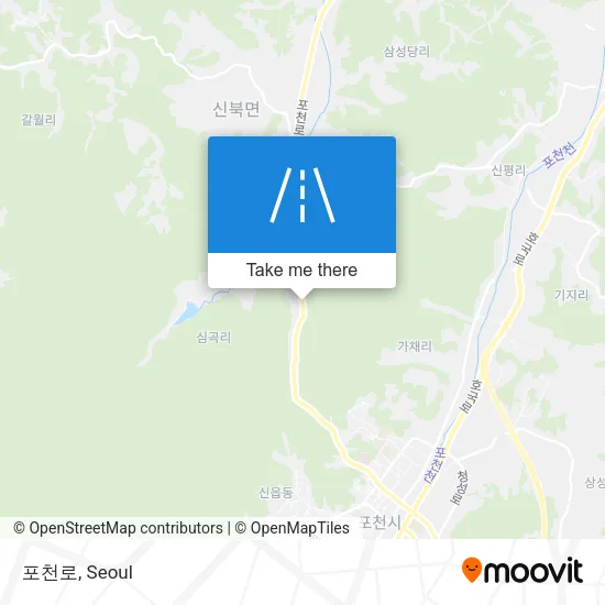 포천로 map