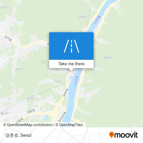 경춘로 map