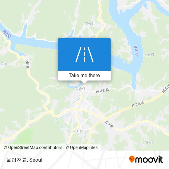 울업천교 map