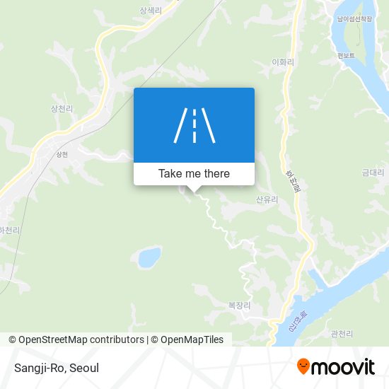 Sangji-Ro map