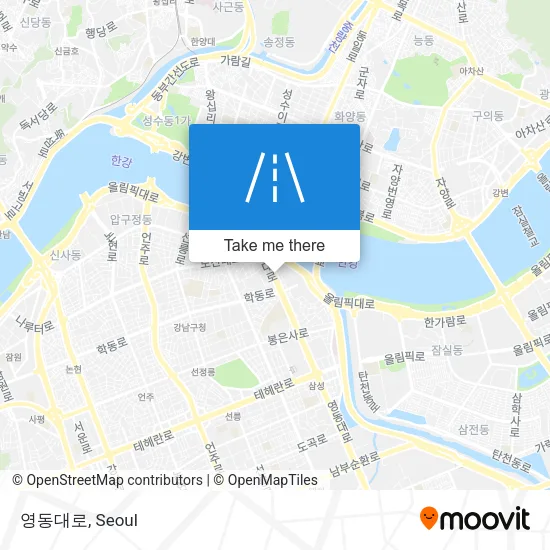 영동대로 map