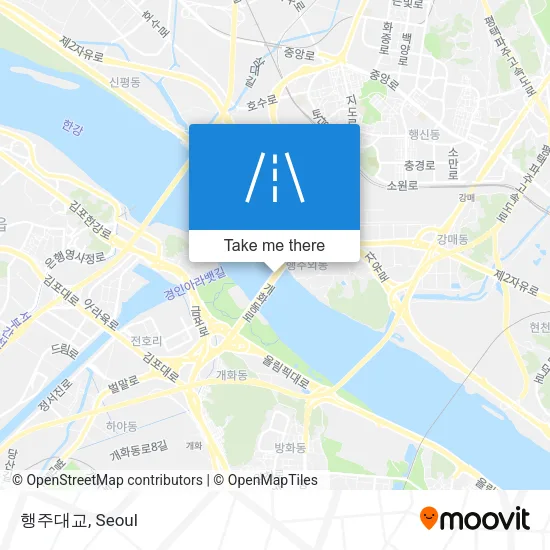 행주대교 map