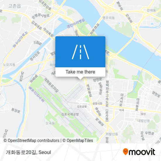 개화동로20길 map