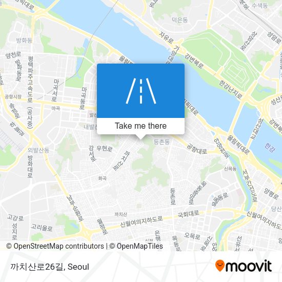 까치산로26길 map