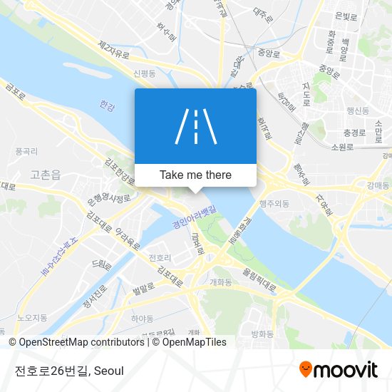 전호로26번길 map