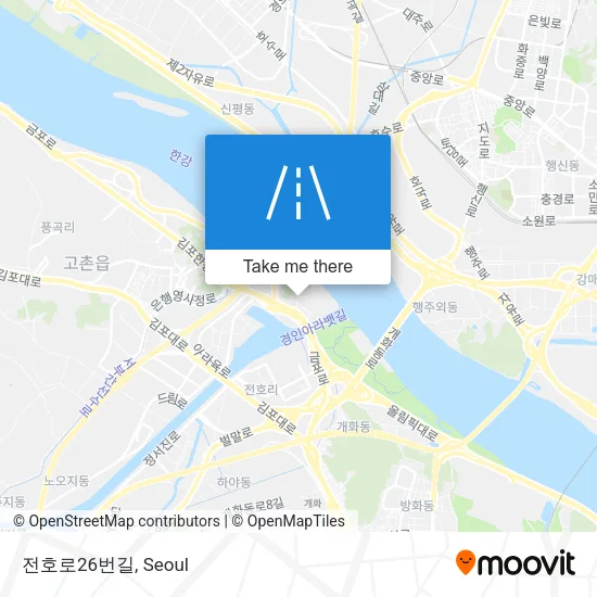 전호로26번길 map