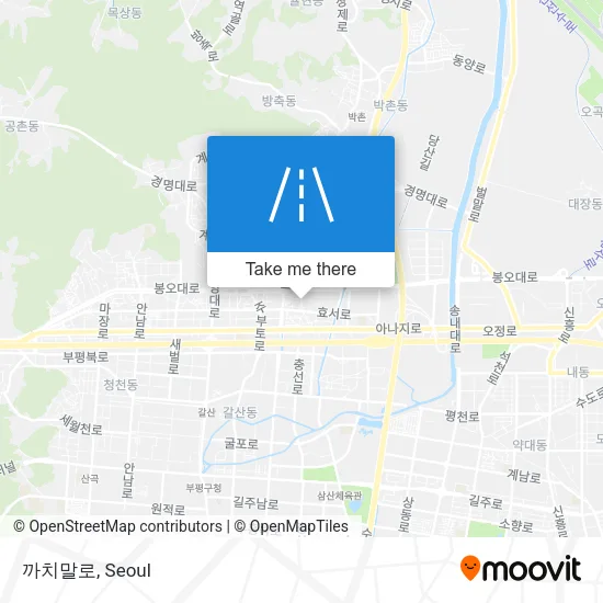 까치말로 map